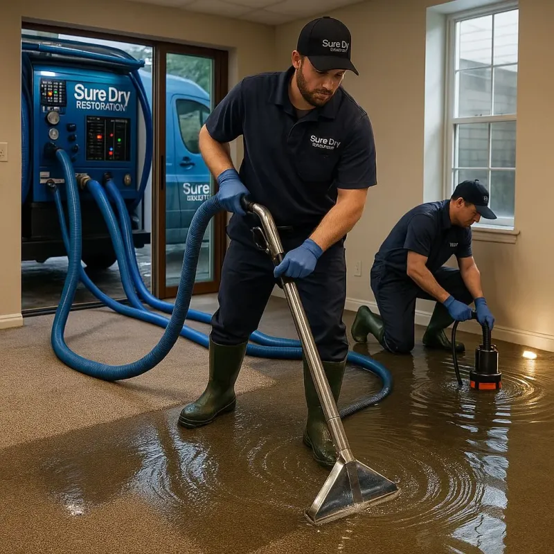 Water Extraction and Removal process in Carmel Valley Village, CA